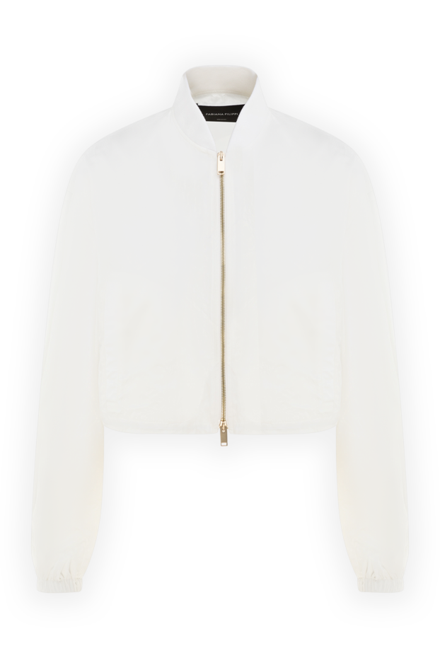 Fabiana Filippi women's polyamide jacket white 176869 - photo 1