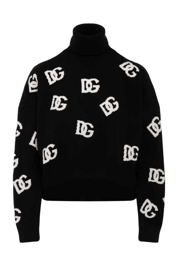 Dolce & Gabbana black wool sweater for women 177217 - photo 1