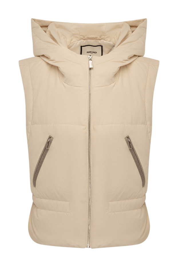 Max&Moi warm vest made of matte fabric with decorative trim 177313 - photo 1