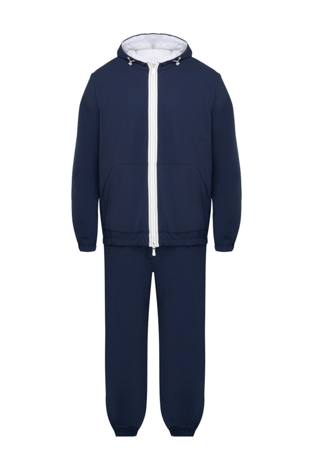 Eleventy men's walking suit made of polyurethane and cotton blue 177515 - photo 1