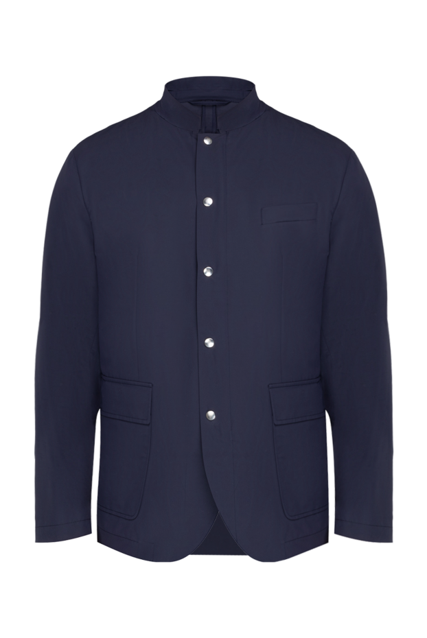 Eleventy wool and polyamide jacket for men blue 177517 - photo 1
