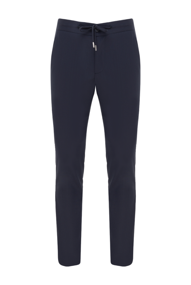 Cesare di Napoli purple trousers with drawstring made of suiting fabric with elastic waistband
177581 - photo 1
