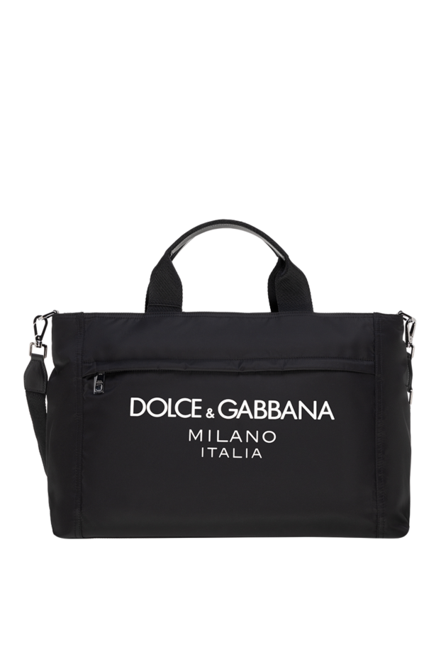 Men's travel bag black - photo 1