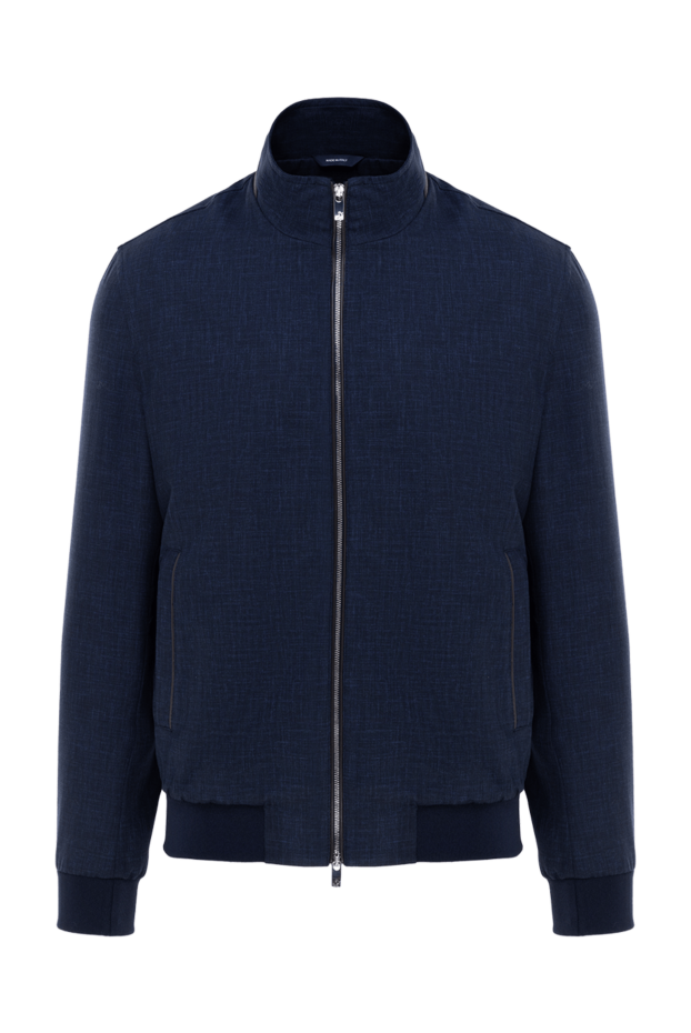 Tombolini men's blue wool jacket 177809 - photo 1
