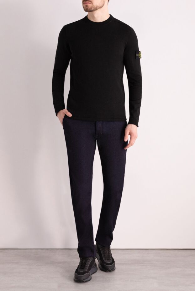 Jacob Cohen dark blue jeans with textile drawstring and minimalist trim
 177829 - photo 2