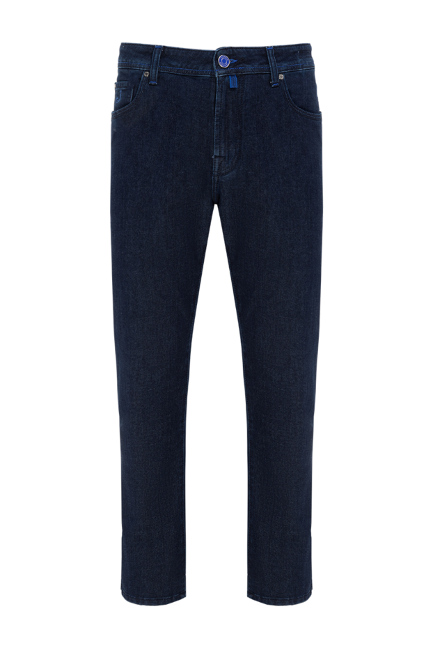 Jacob Cohen dark blue heavy denim jeans with signature button
177832 - photo 1