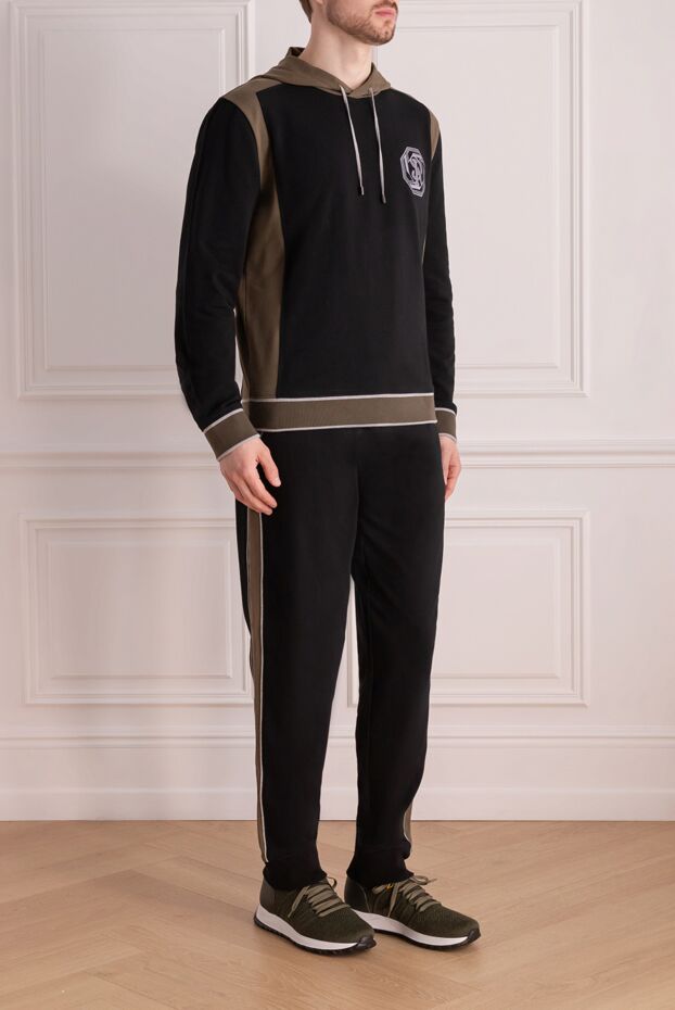 Stefano Ricci black men's walking suit made of cotton and elastane 177911 - photo 3