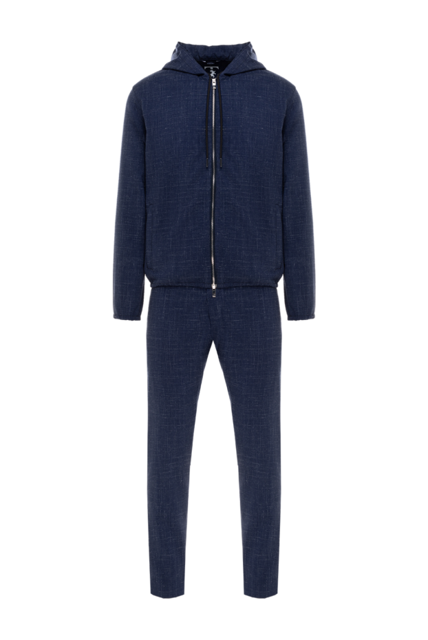 Tombolini men's wool and linen walking suit with textured weave 177950 - photo 1