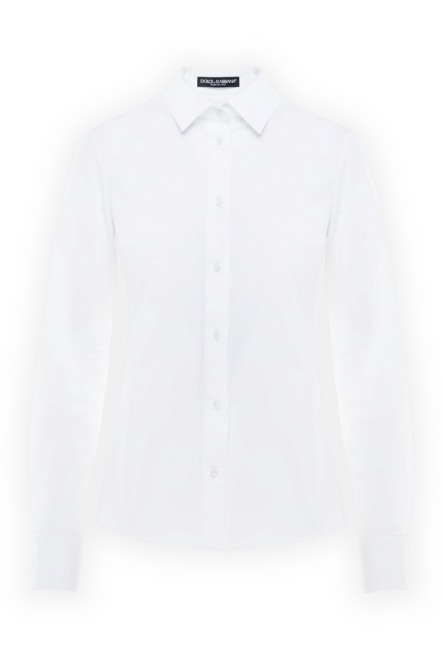 Dolce & Gabbana women's white cotton blouse with long sleeves
177954 - photo 1