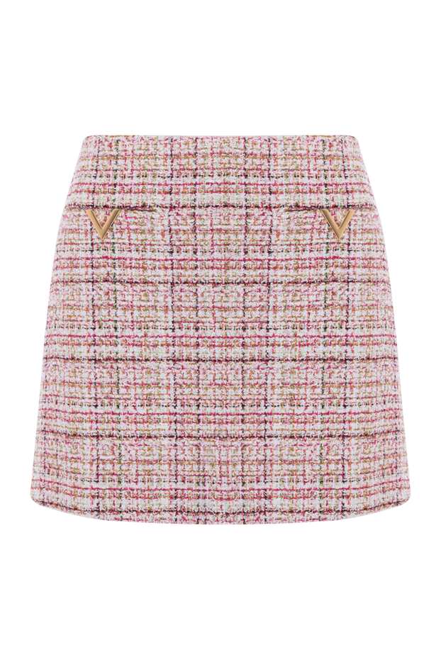Mini skirt for women pink - photo 1