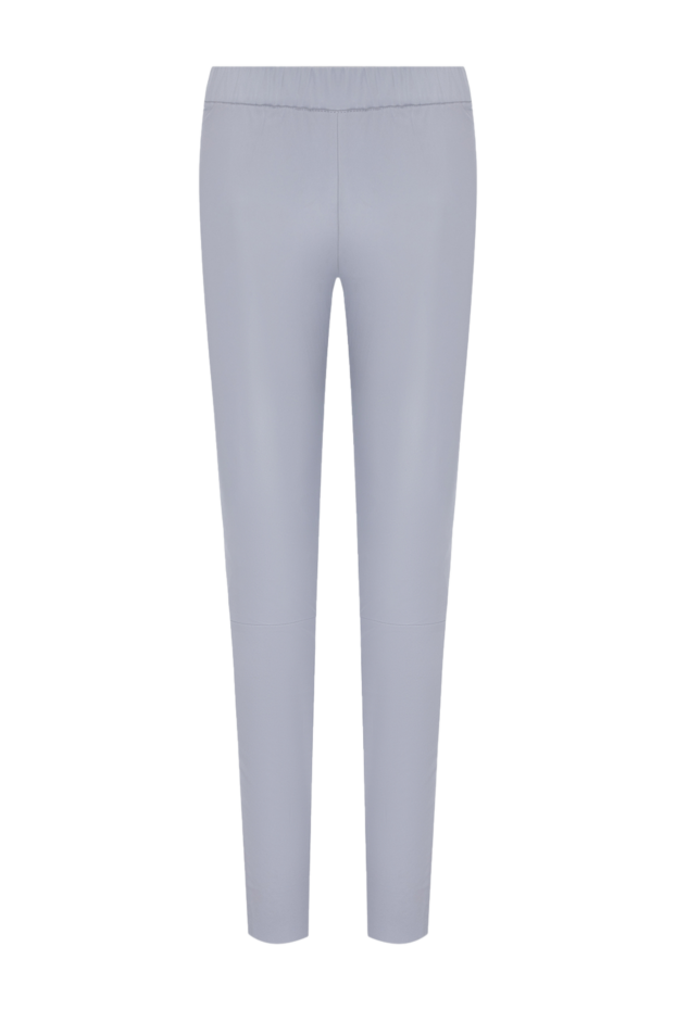 Max&Moi women's gray leggings made of genuine leather 178148 - photo 1