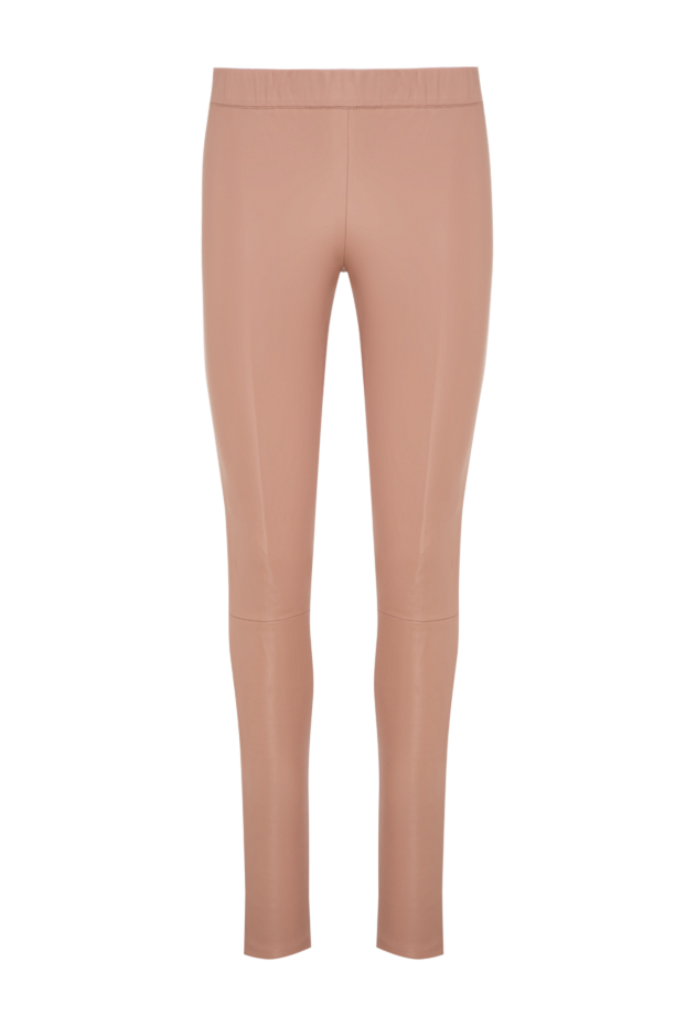 Max&Moi pink leggings made of genuine leather for women 178150 - photo 1