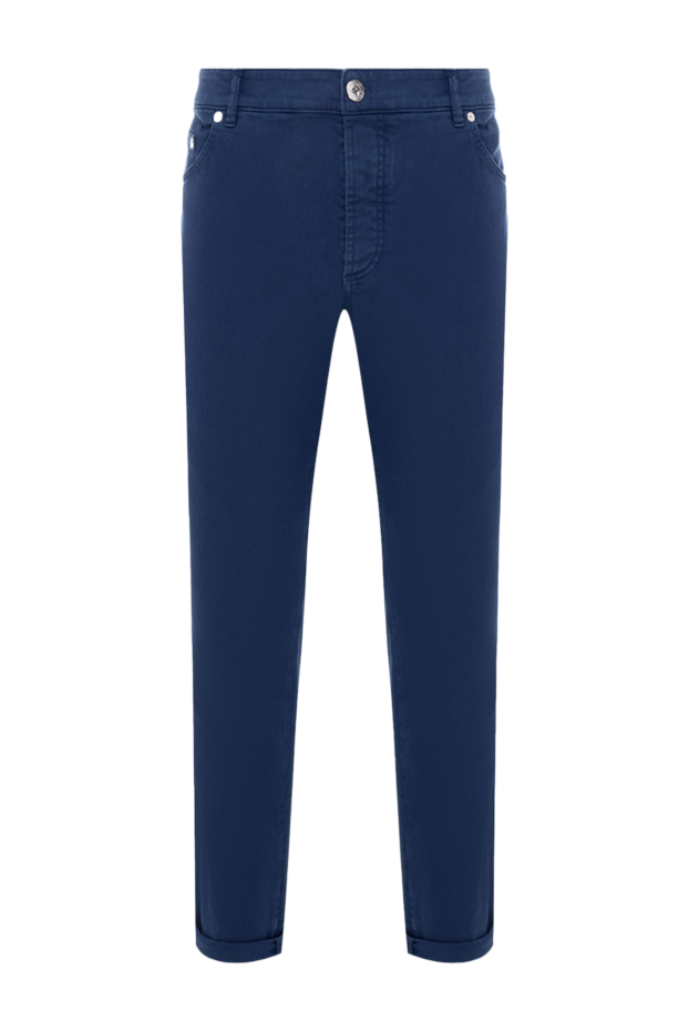 Brunello Cucinelli dark blue jeans made from smooth cotton denim with a slight sheen
178291 - photo 1
