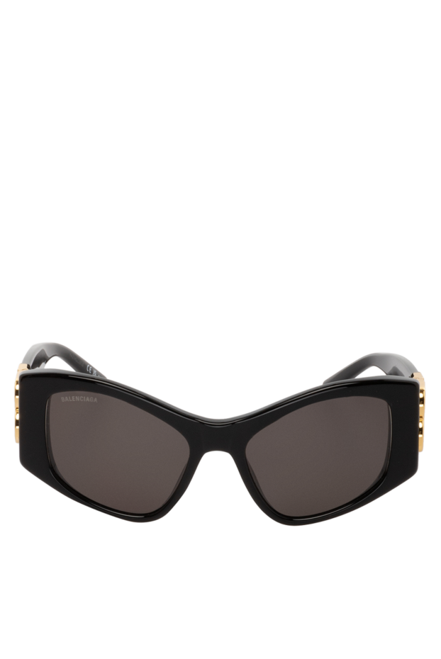 Balenciaga women's chunky black sunglasses with accents on the temples
178398 - photo 1