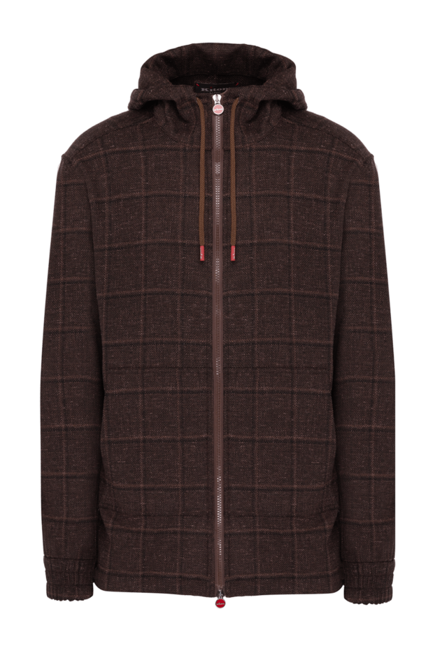 Kiton brown sports jacket for men 178404 - photo 1