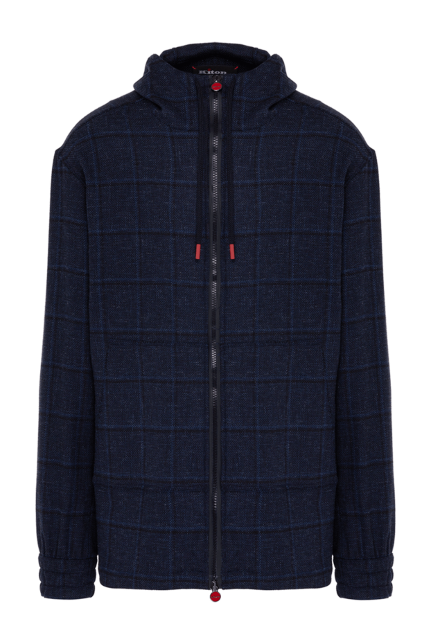 Kiton men's sporty blue jacket 178405 - photo 1