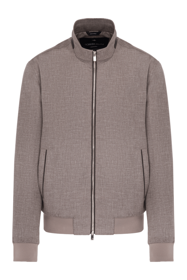 Tombolini men's beige wool jacket 178526 - photo 1