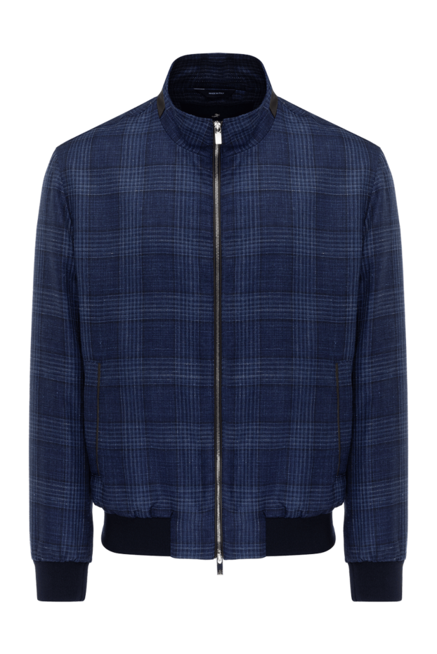 Tombolini men's blue checkered jacket 178532 - photo 1