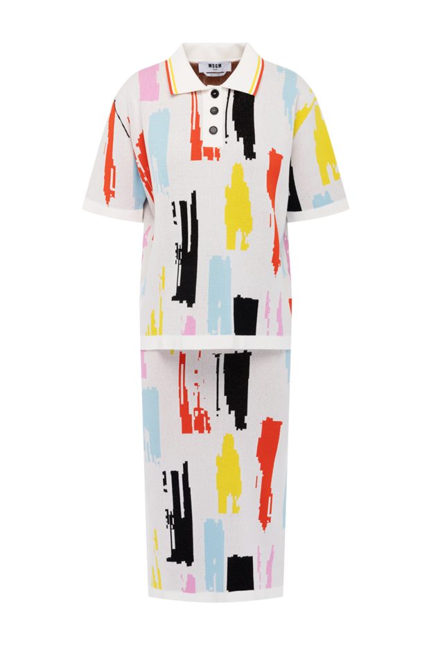 MSGM skirt suit with a polo shirt in an abstract print
178551 - photo 1