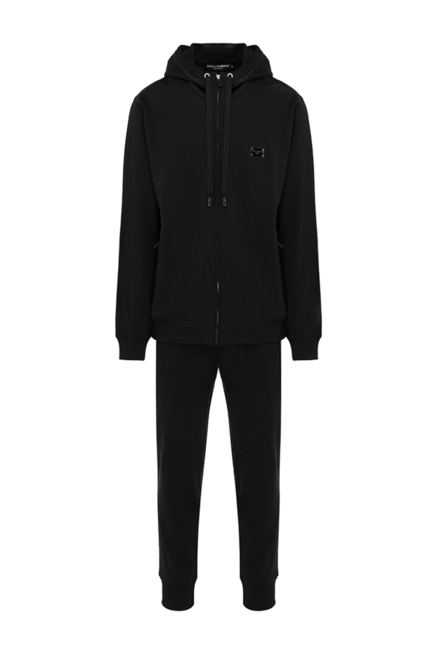 Dolce & Gabbana blue men's walking suit made of cotton 178575 - photo 1