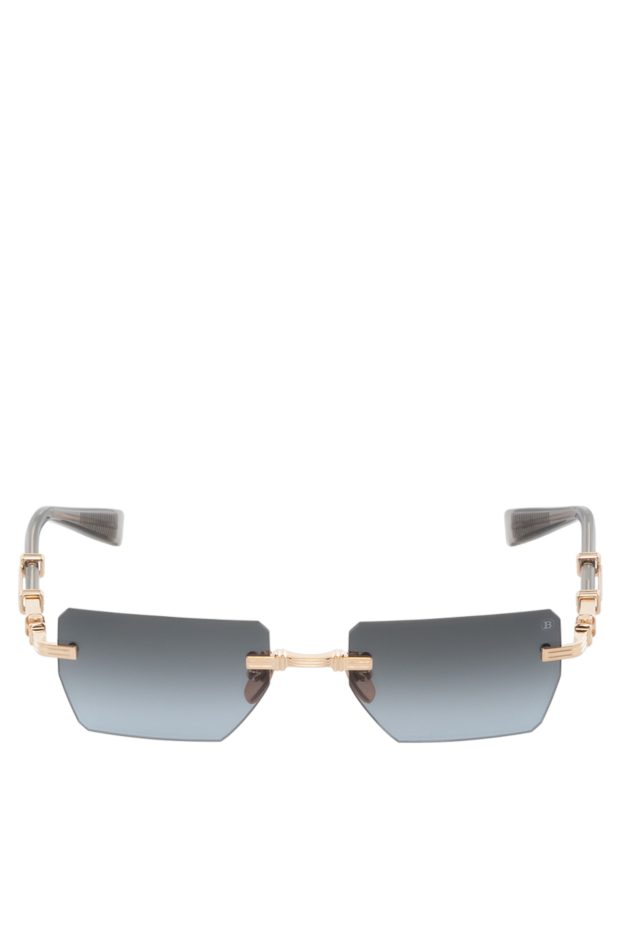 Balmain premium sunglasses with thin gold temples and a gray gradient
178641 - photo 1