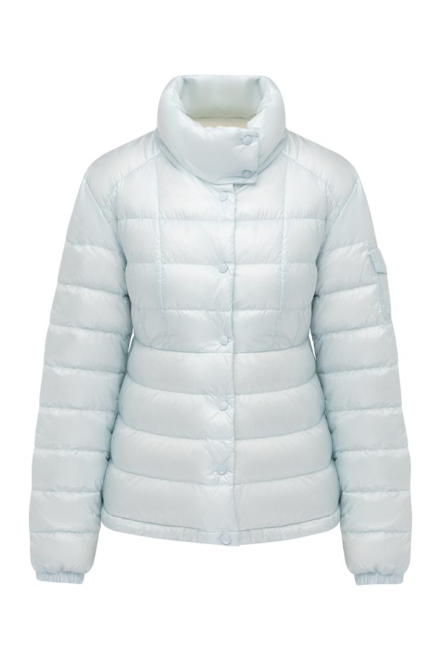 Moncler куртка из полиамида женская голубая 178742 - фото 1