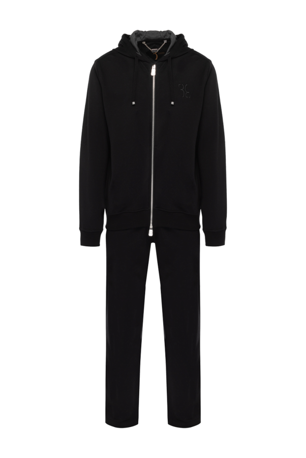 Billionaire black men's walking suit made of cashmere and silk 178783 - photo 1
