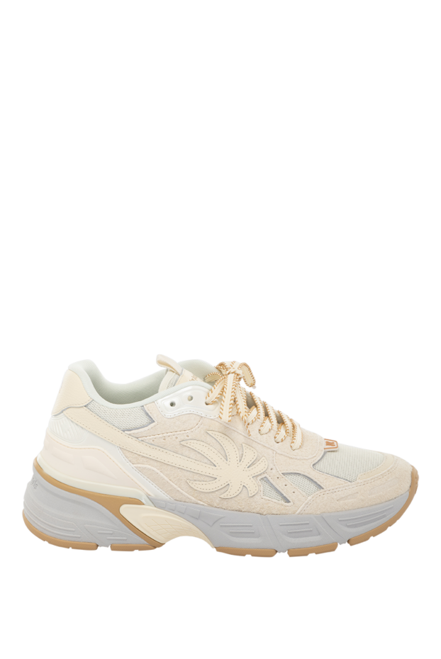 Palm Angels white suede sneakers for men 178833 - photo 1