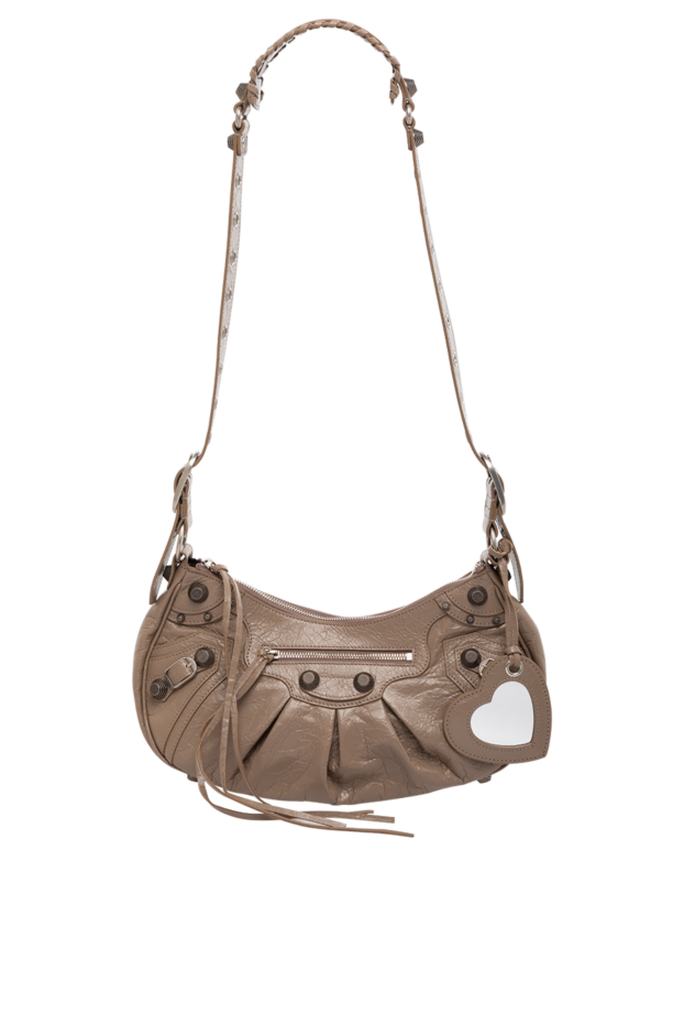 Balenciaga le cagole small beige women's shoulder bag
179229 - photo 1