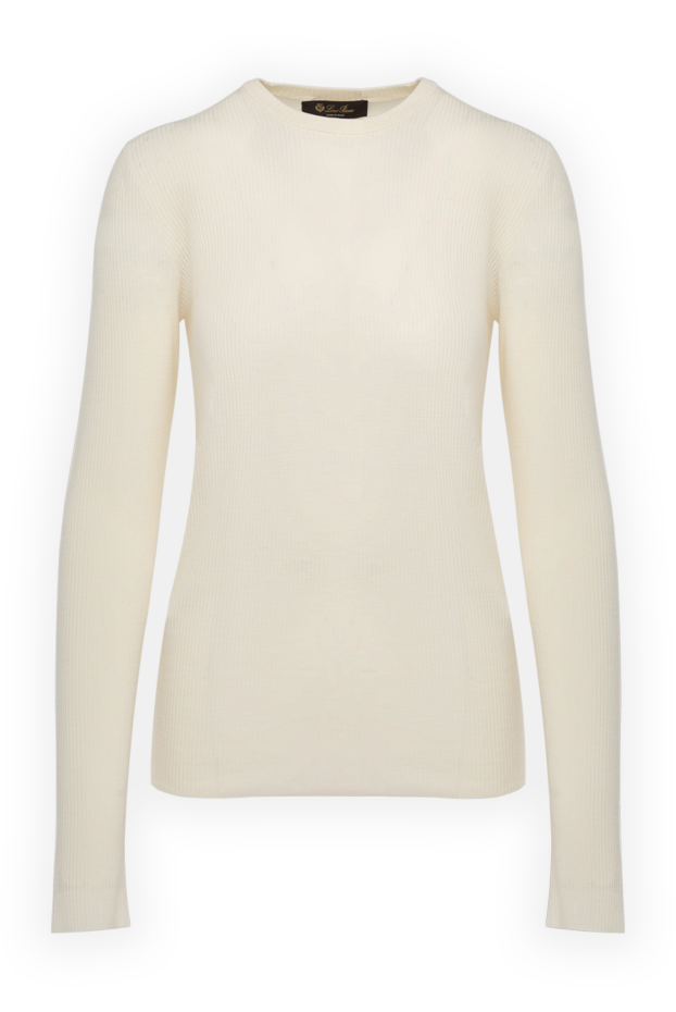 Loro Piana basic ribbed wool long sleeve jumper 179302 - photo 1