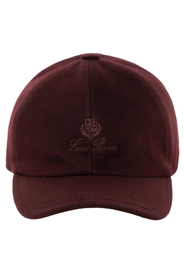 Loro Piana men's burgundy cashmere cap 179309 - photo 1