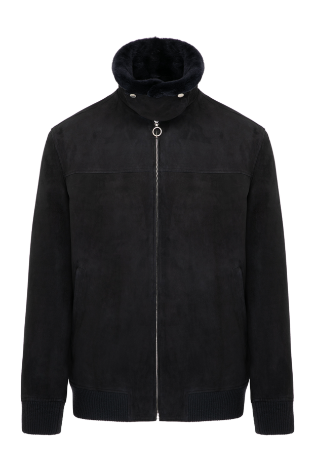 Seraphin men's blue velor fur jacket 179396 - photo 1