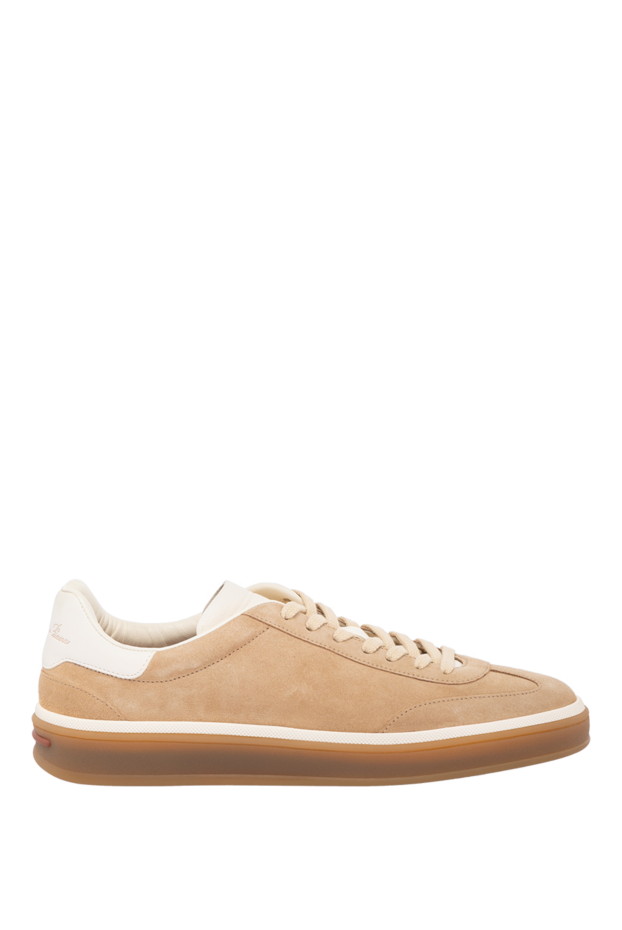 Loro Piana women's beige suede sneakers. 179682 - photo 1