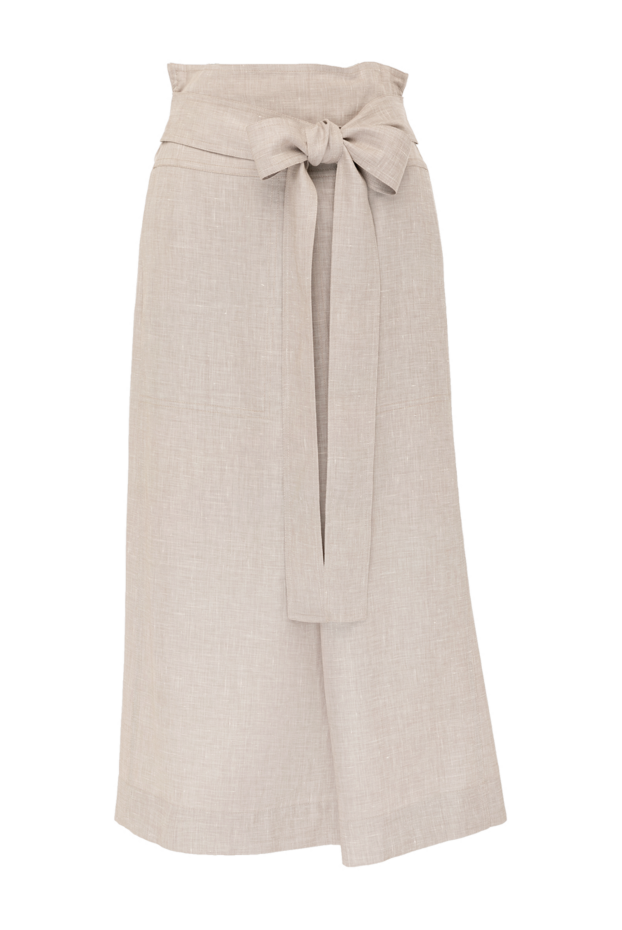 Loro Piana юбка maxi бежевая 179685 - фото 1