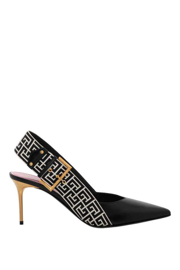 Balmain ruby calfskin & pb labyrinth canvas stilettos
179741 - photo 1