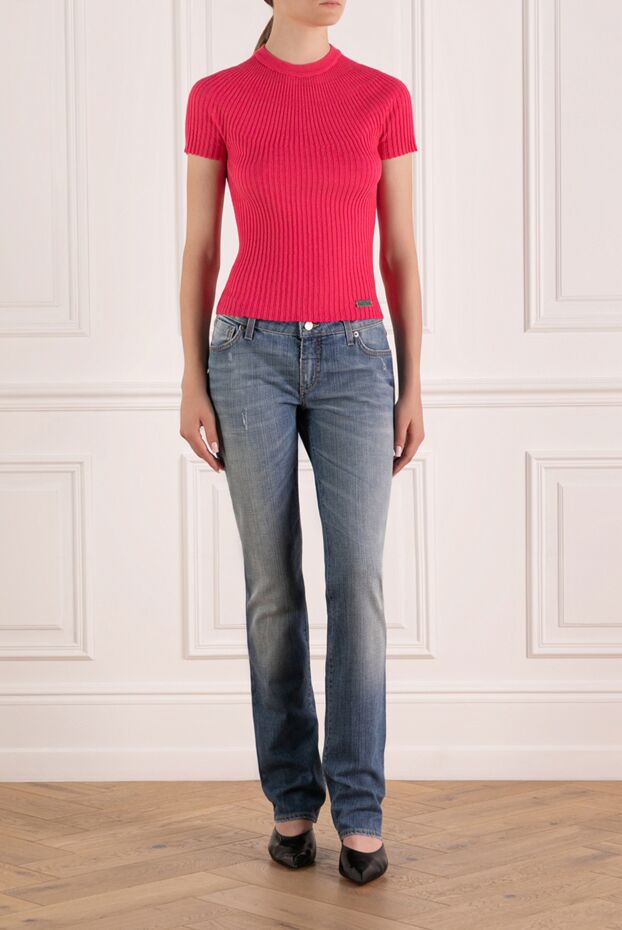 Balmain women's pink wool top 179823 - photo 2
