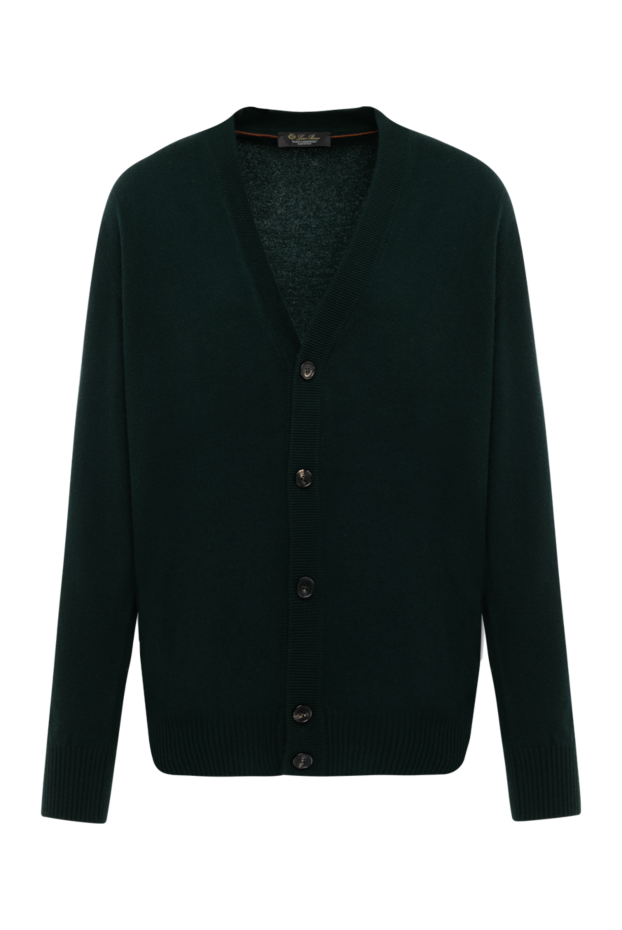 Loro Piana black cashmere cardigan for men 179856 - photo 1