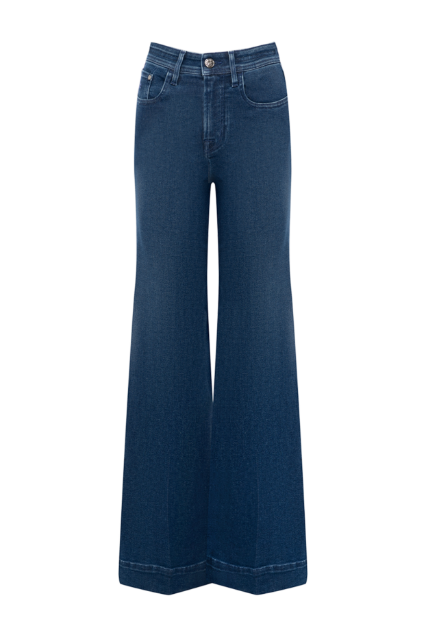 Jacob Cohen palazzo jeans in thick blue denim with even wash and high waist
179898 - photo 1