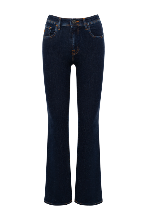 Jacob Cohen women's deep indigo denim jeans with contrast stitching 179900 - photo 1