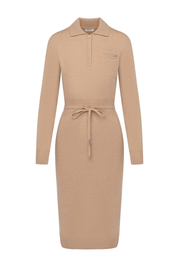 Peserico beige knitted dress for women 179907 - photo 1