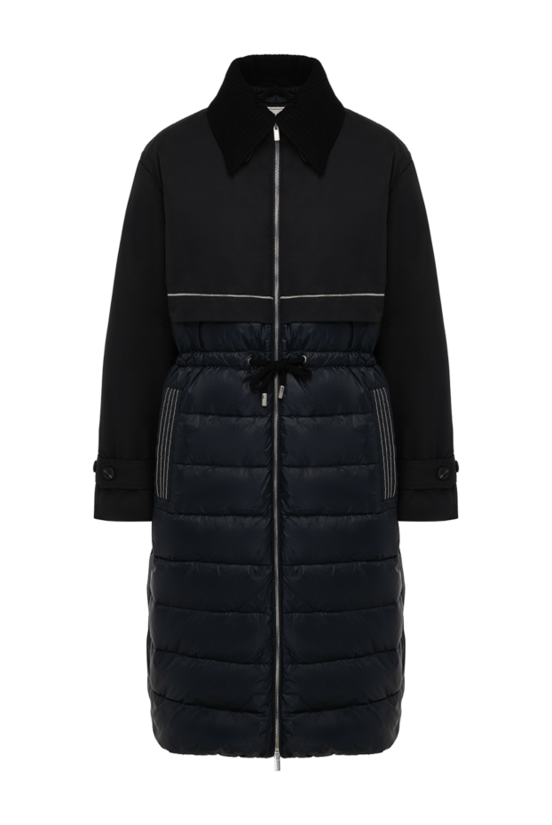 Peserico women's down jacket blue made of polyester 179949 - photo 1