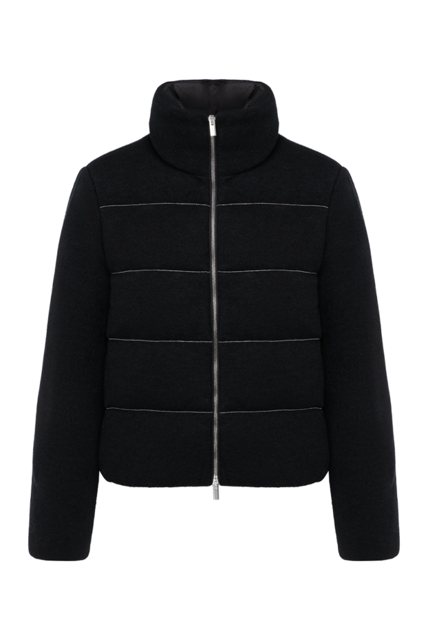 Peserico women's black alpaca and nylon jacket 179950 - photo 1