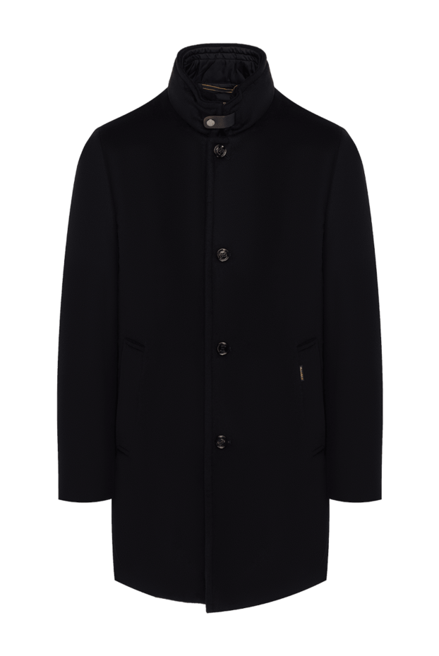 Moorer men's blue wool and cashmere coat 180020 - photo 1