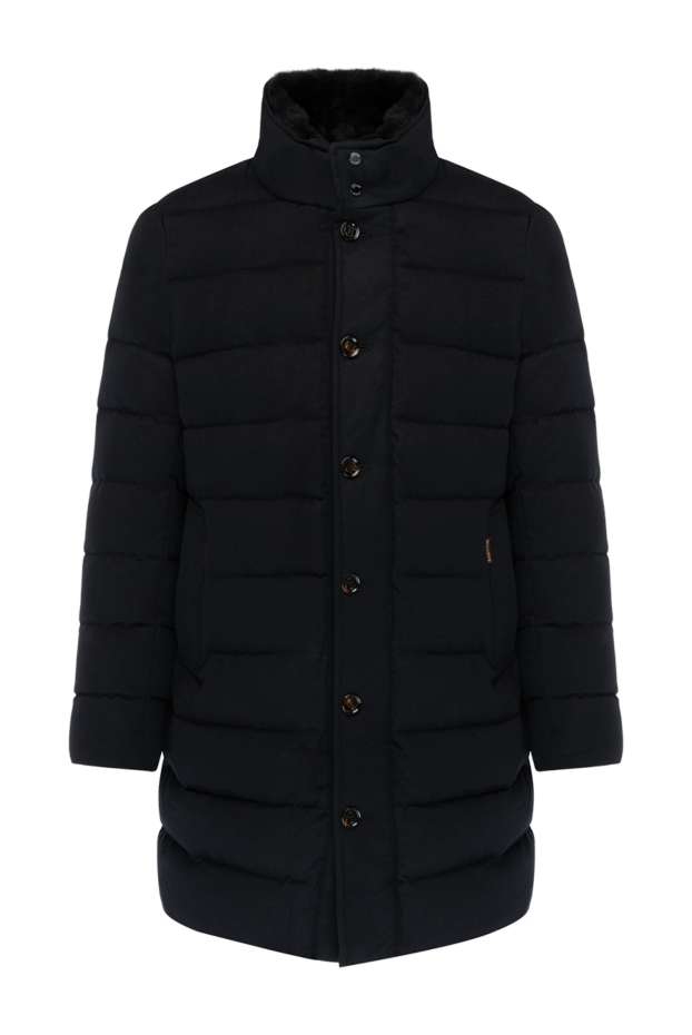 Moorer men's blue cashmere jacket 180024 - photo 1