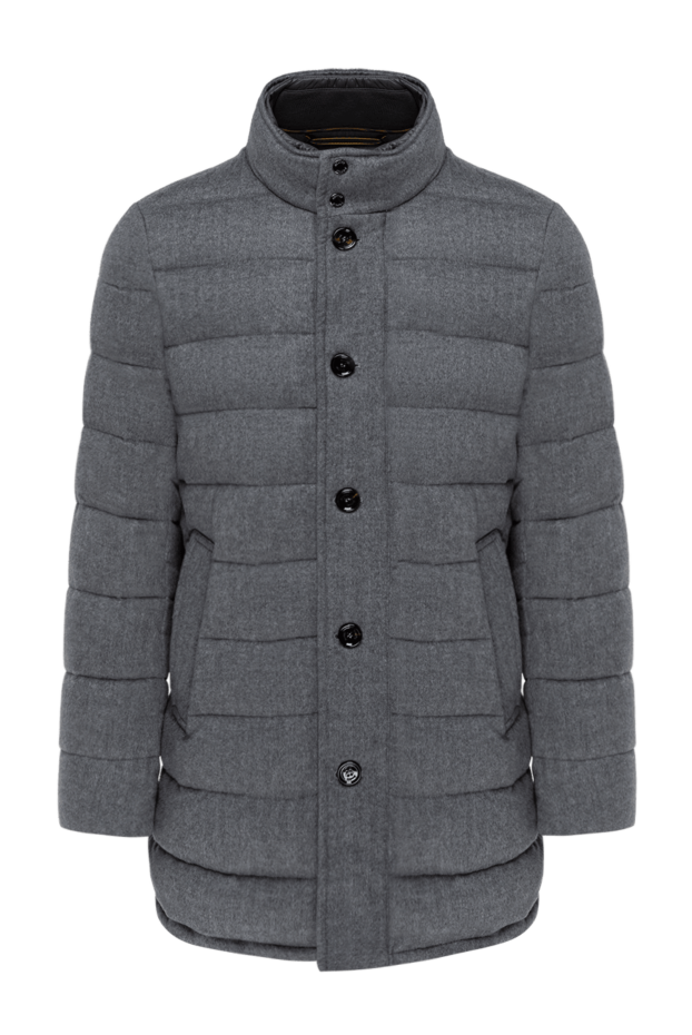 Moorer men's cashmere down jacket gray 180045 - photo 1