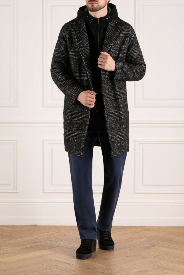 Moorer black men's coat 180050 - photo 2