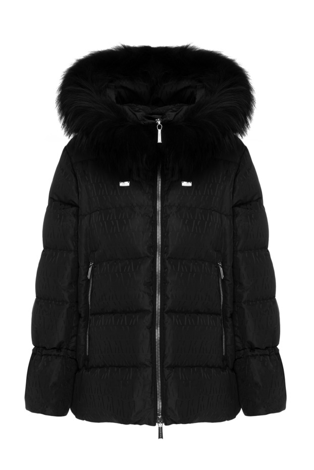 Moorer women's black nylon down jacket 180172 - photo 1