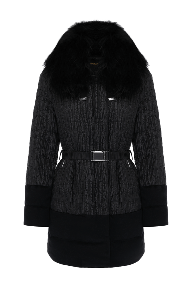 Moorer women's down jacket with velvet trim and voluminous fur on the collar
180183 - photo 1