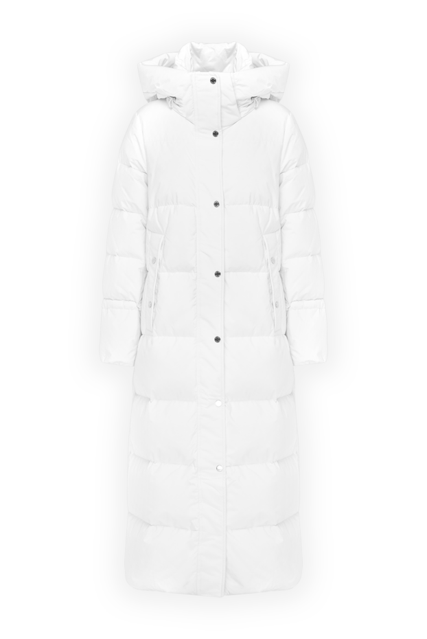 Moorer women's down jacket white made of polyester 180191 - photo 1