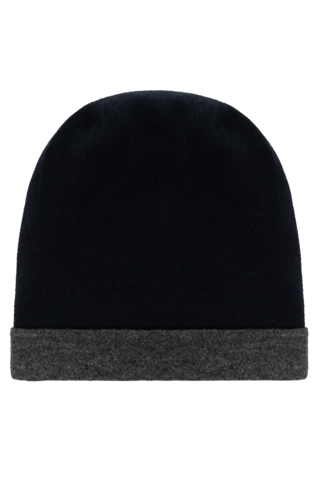 Moorer two-tone cashmere hat with logo on the lapel 180242 - photo 1